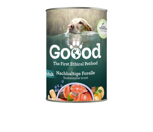 Sustainable Trout Wet Food for Adult Dogs