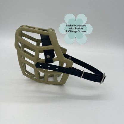 Size Neli Dog Muzzle - Ready to ship