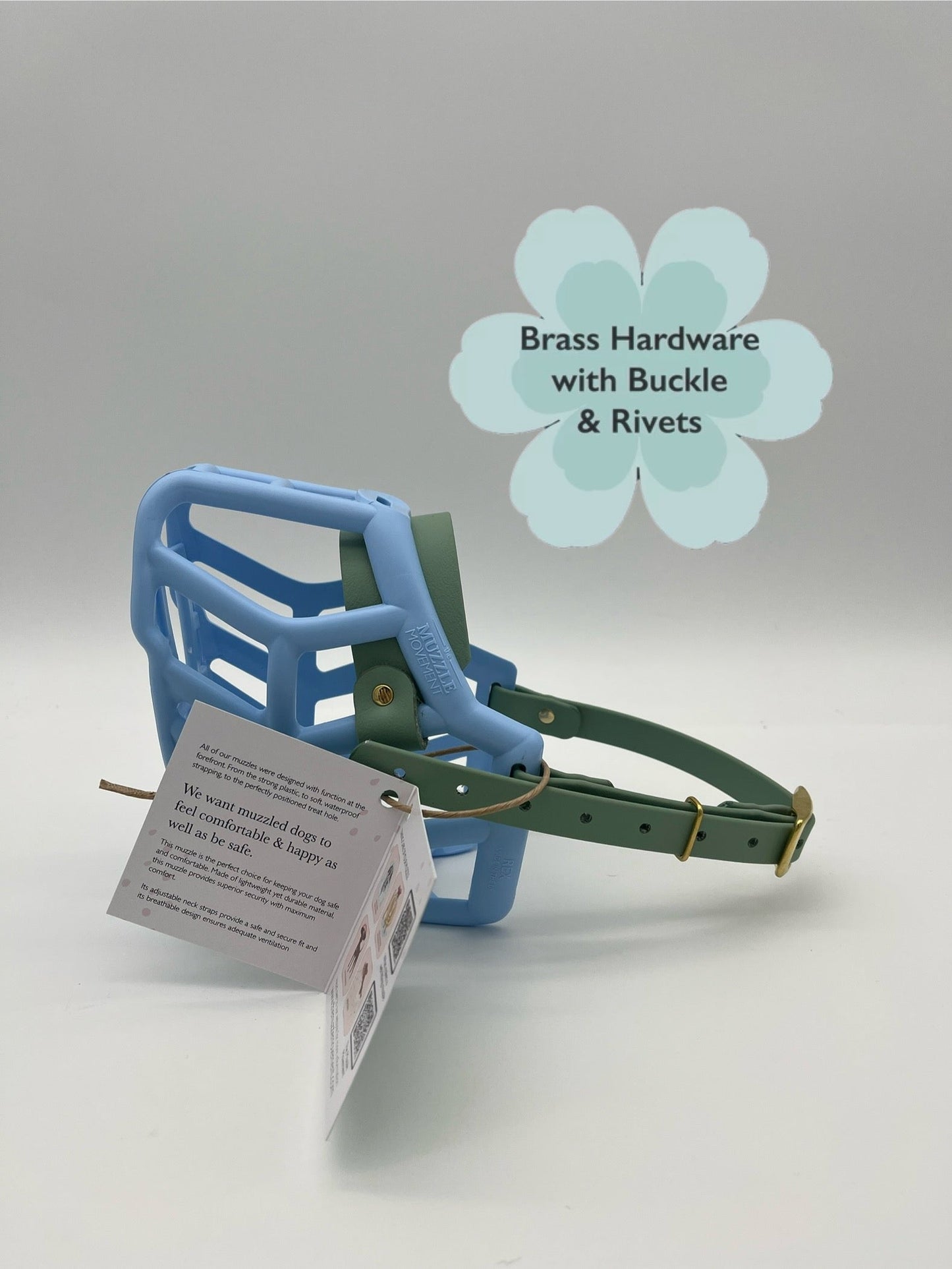 Size Rex Dog Muzzle - ready to ship