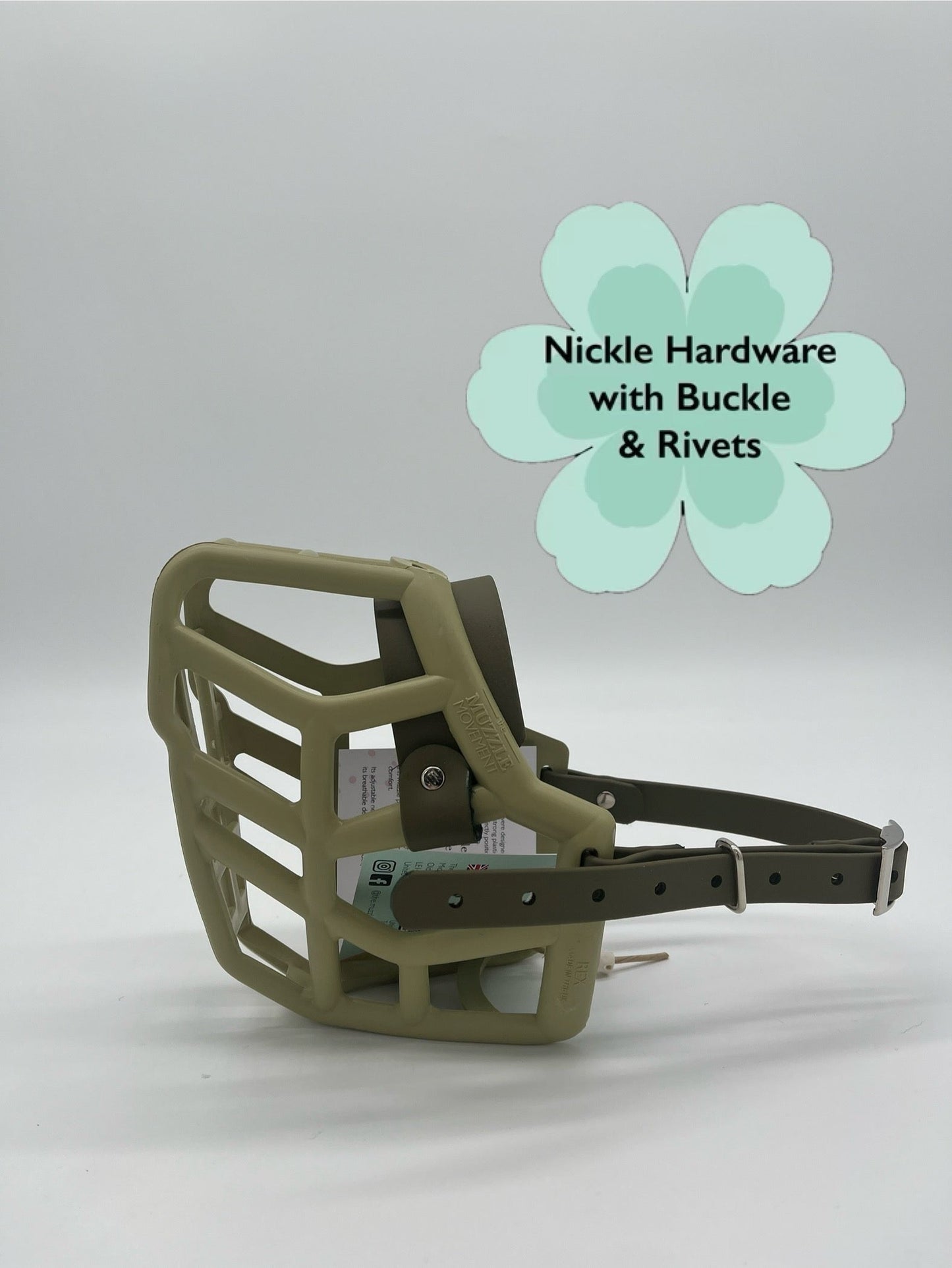 Size Rex Dog Muzzle - ready to ship