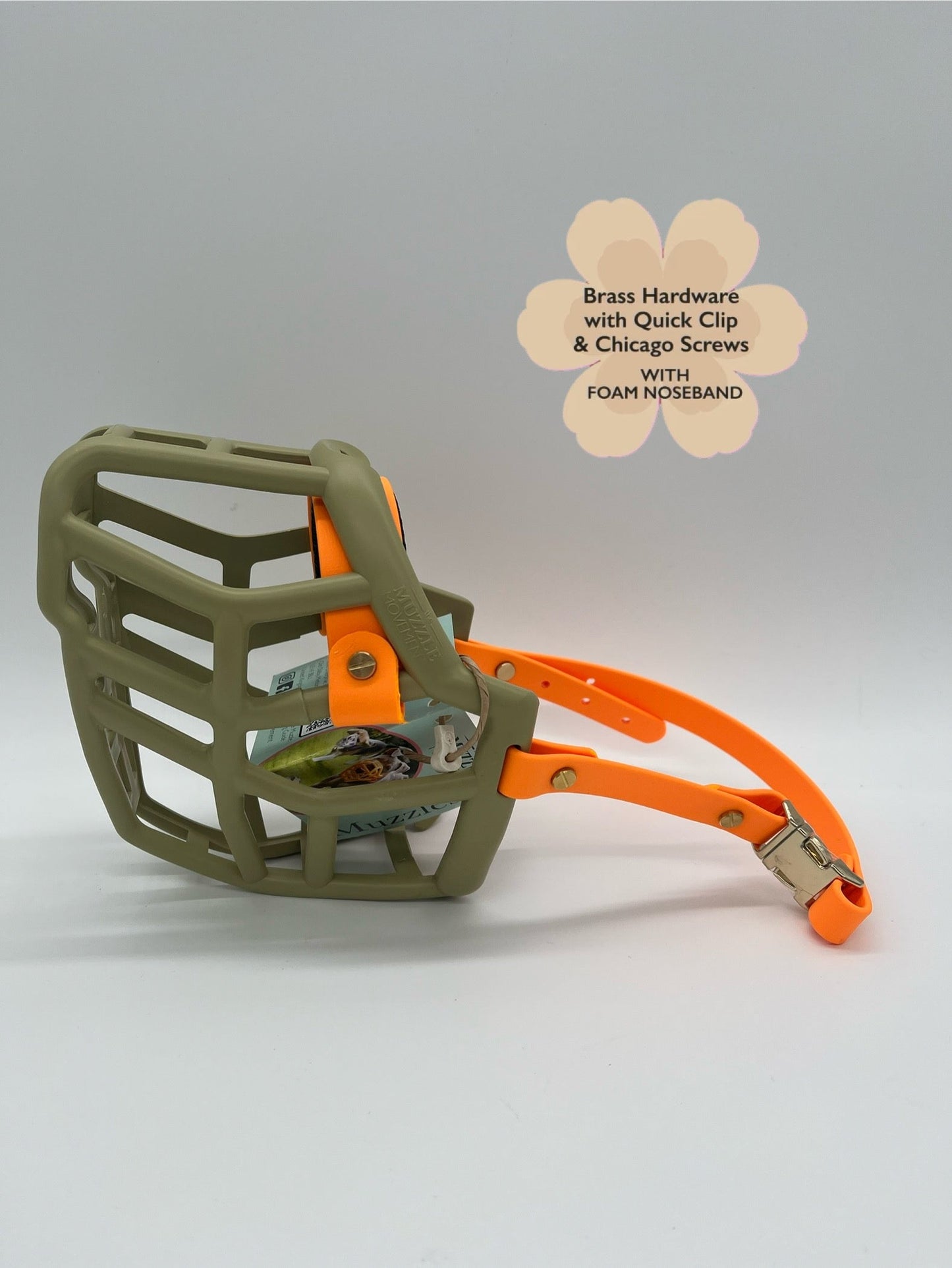 Size Neli Dog Muzzle - Ready to ship