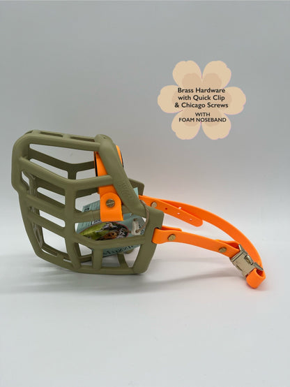 Size Neli Dog Muzzle - Ready to ship