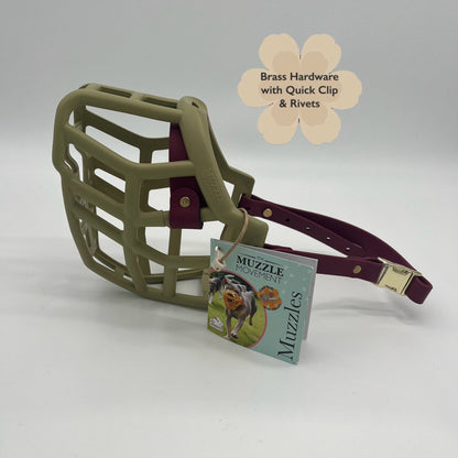 Size Neli Dog Muzzle - Ready to ship