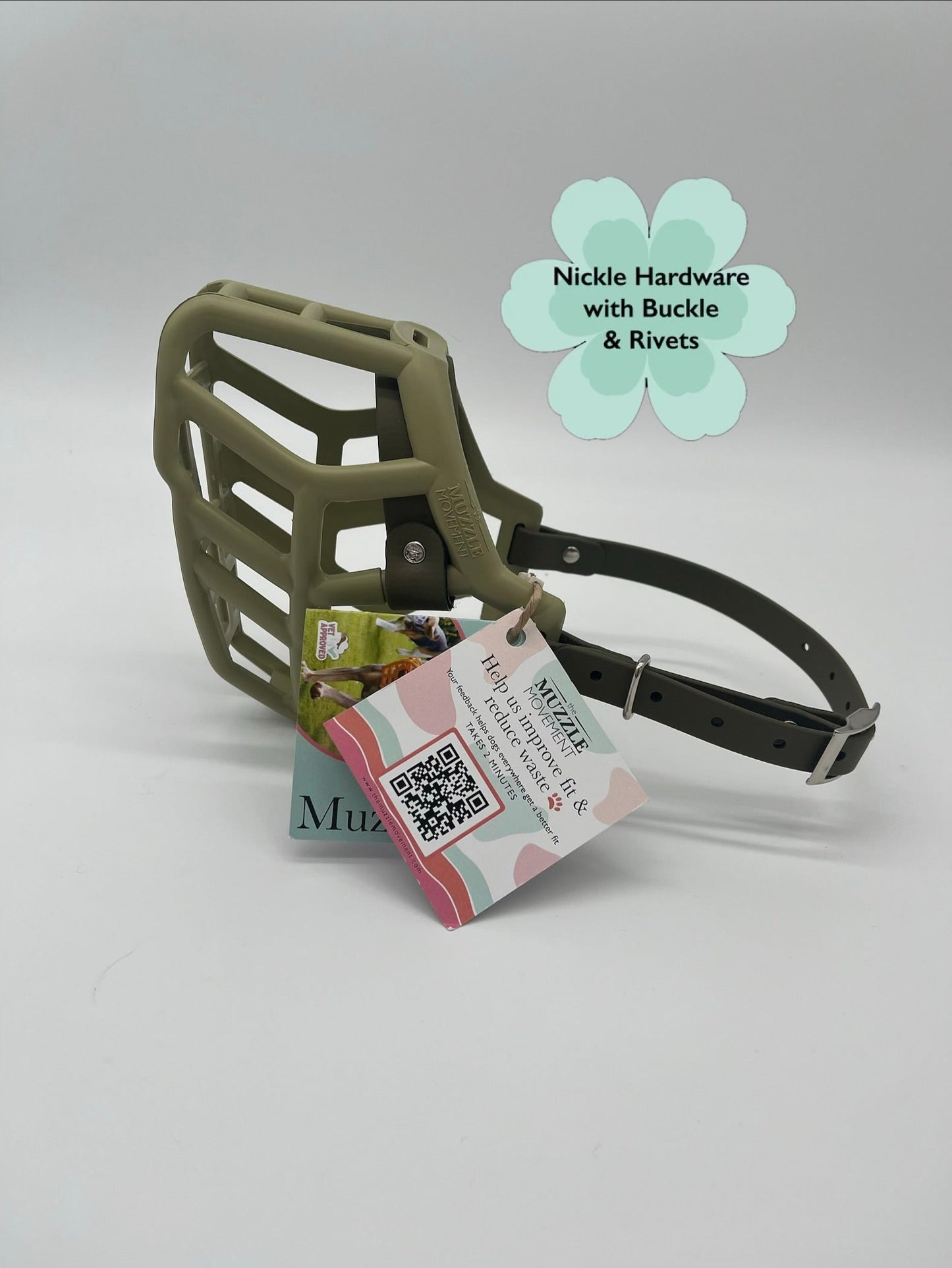 Size Rex Dog Muzzle - ready to ship