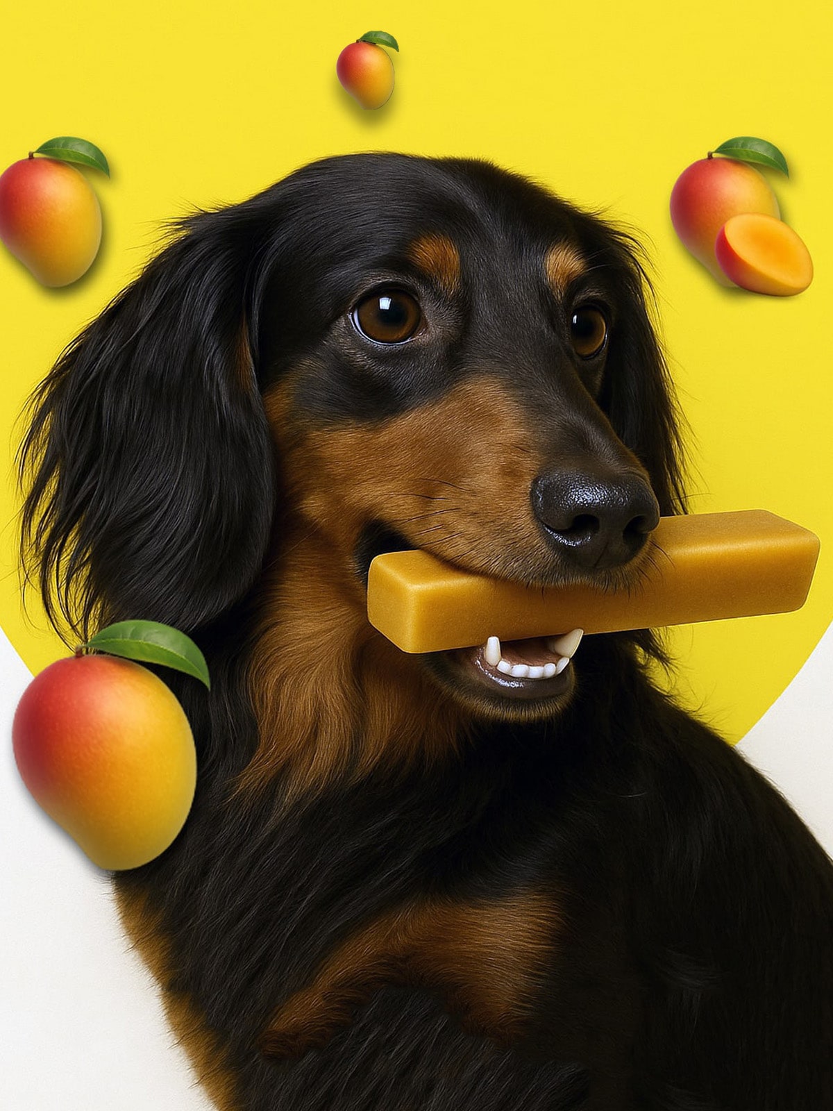 Mango Yak Dog Chew
